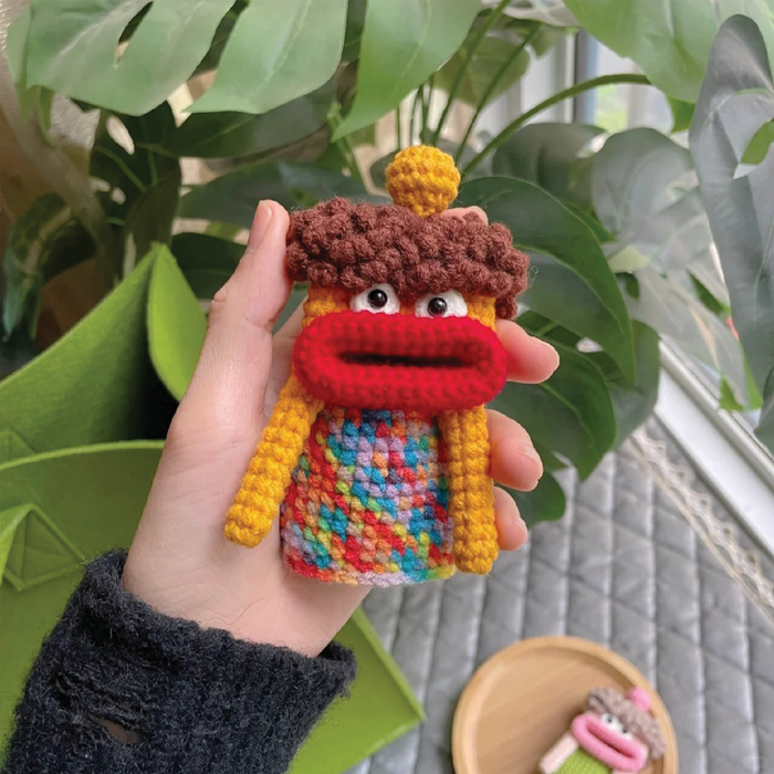 8-in-1 Big Mouth Monster Key Cover Crochet Pattern Bundle (PDF)