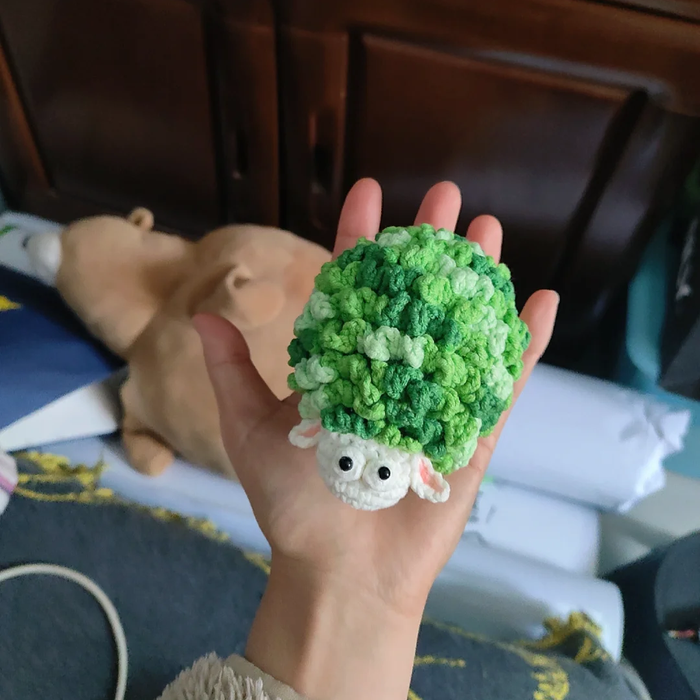Fluffy Sheep Crochet Pattern PDF – Textured Amigurumi Toy