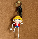 Luffy crochet character amigurumi pattern preview