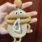 8-in-1 Big Mouth Monster Key Cover Crochet Pattern Bundle (PDF)
