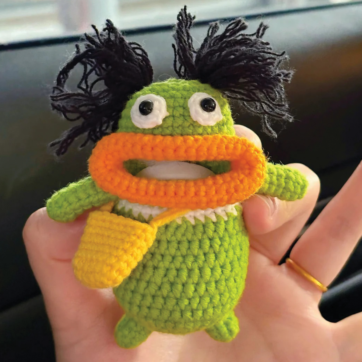8-in-1 Big Mouth Monster Key Cover Crochet Pattern Bundle (PDF)