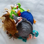 28-in-1 Animal Cup Holder Crochet Pattern Bundle (PDF)