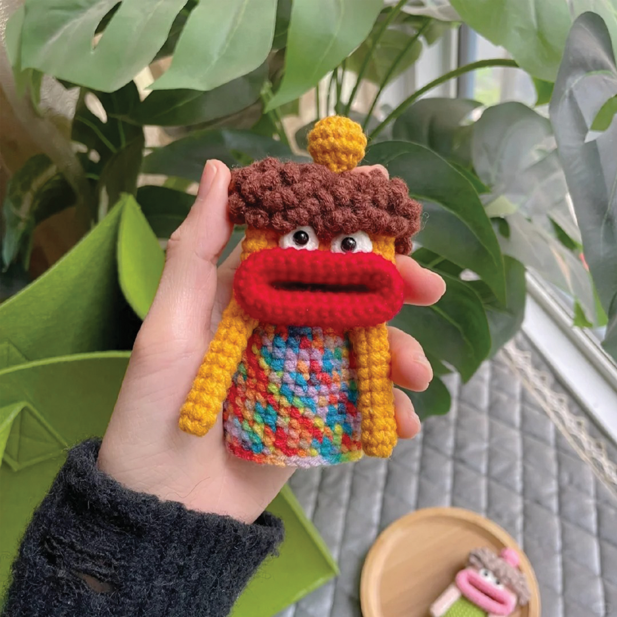8-in-1 Big Mouth Monster Key Cover Crochet Pattern Bundle (PDF)