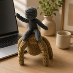 3in1 crochet pattern ROCKEY,GRQCE AND EARTH
