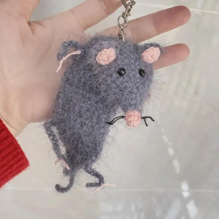 Funny Rat Crochet Pattern + Video Tutorial (PDF)