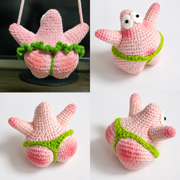 Dancing ballet sea star crochet pattern