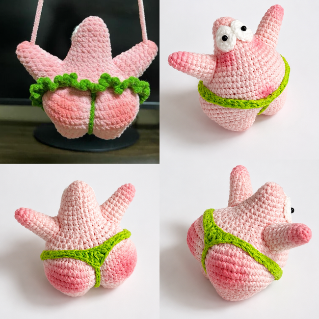 Dancing Ballet Sea Star Crochet Pattern (PDF) – Low Sew
